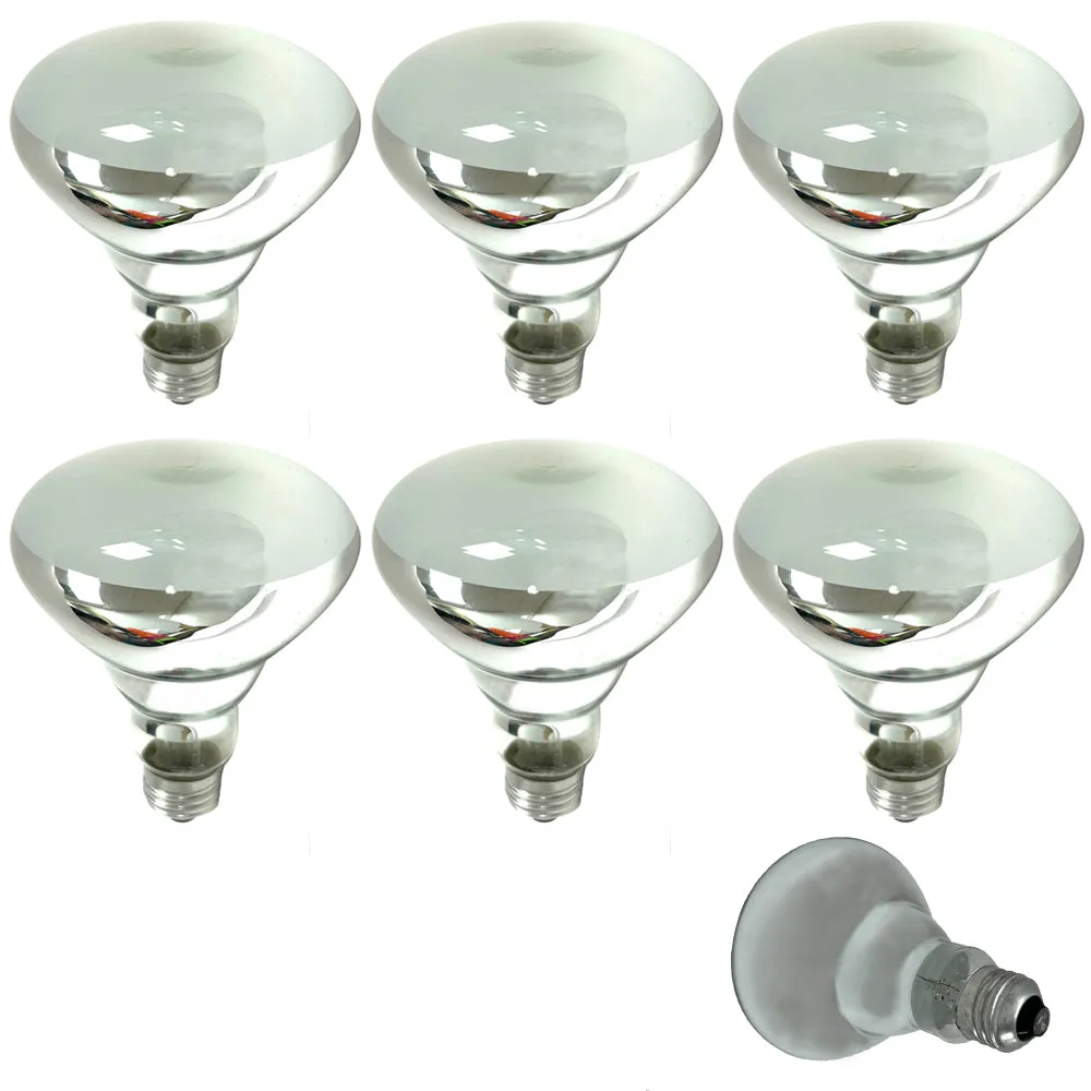 4pack 100W 100 Watt R30 R 30 120V Medium Base Flood Light Bulb Frosted Reflector