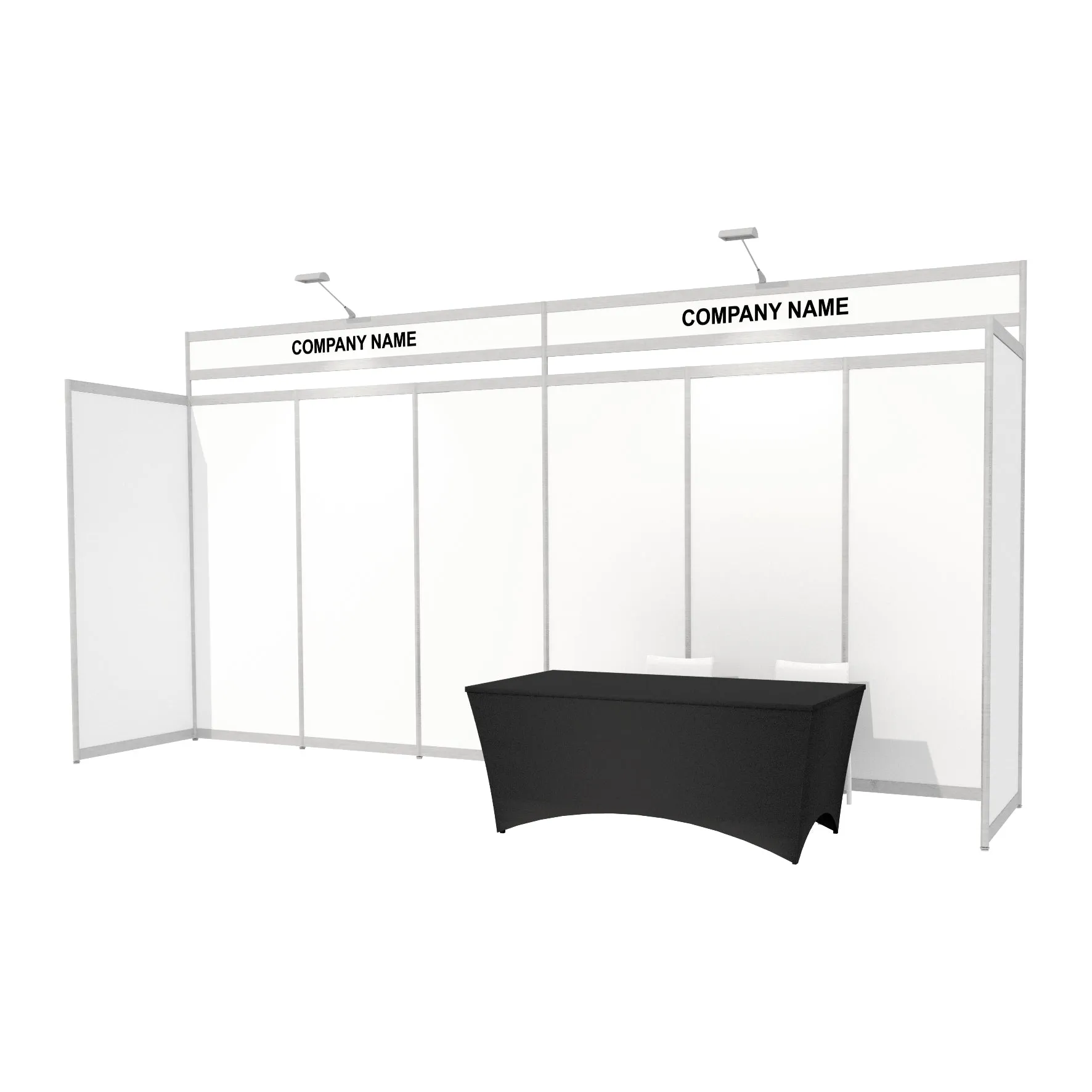 6 x 1m Octanorm Trade Stand