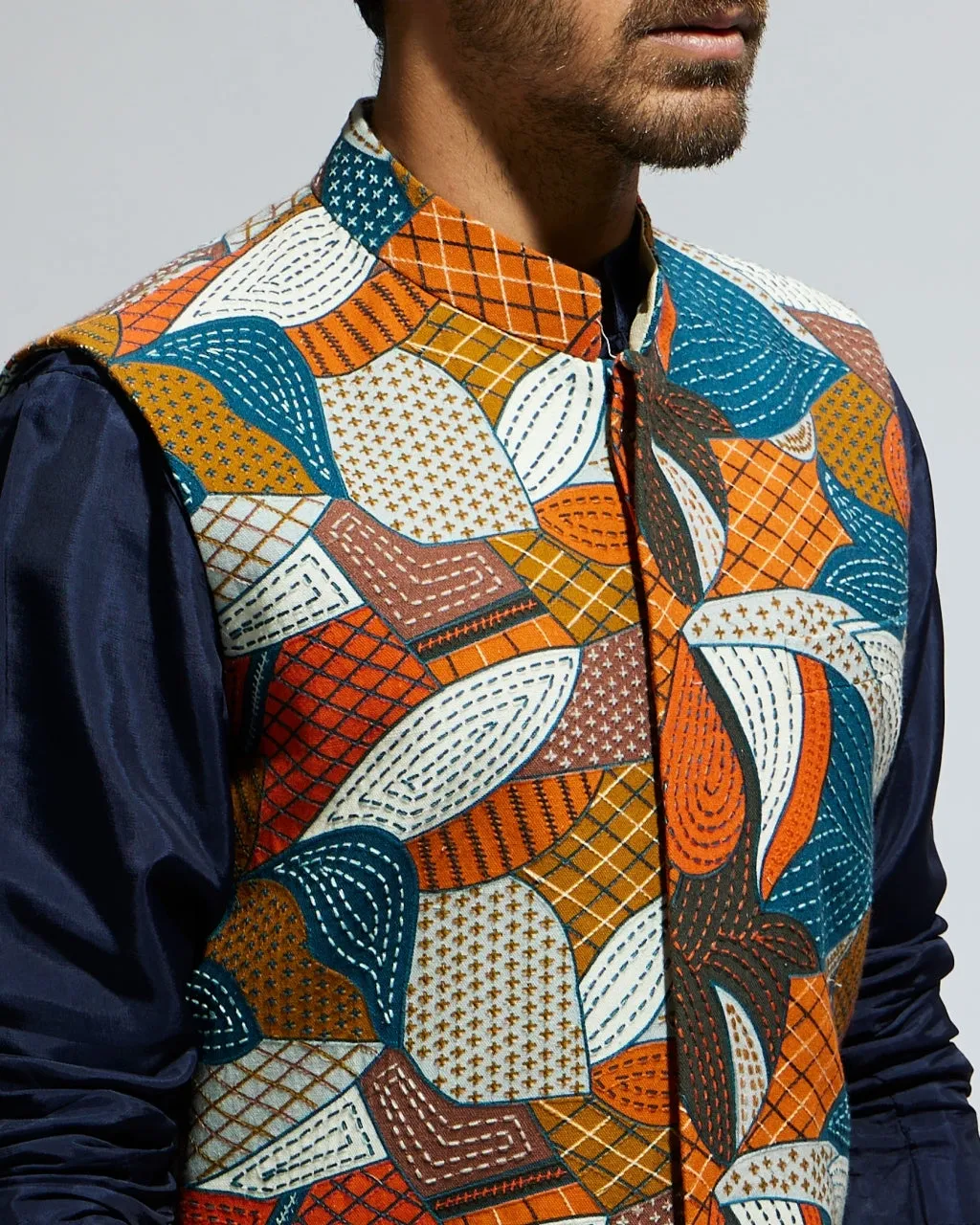 Abstract Embellished Bandi Set