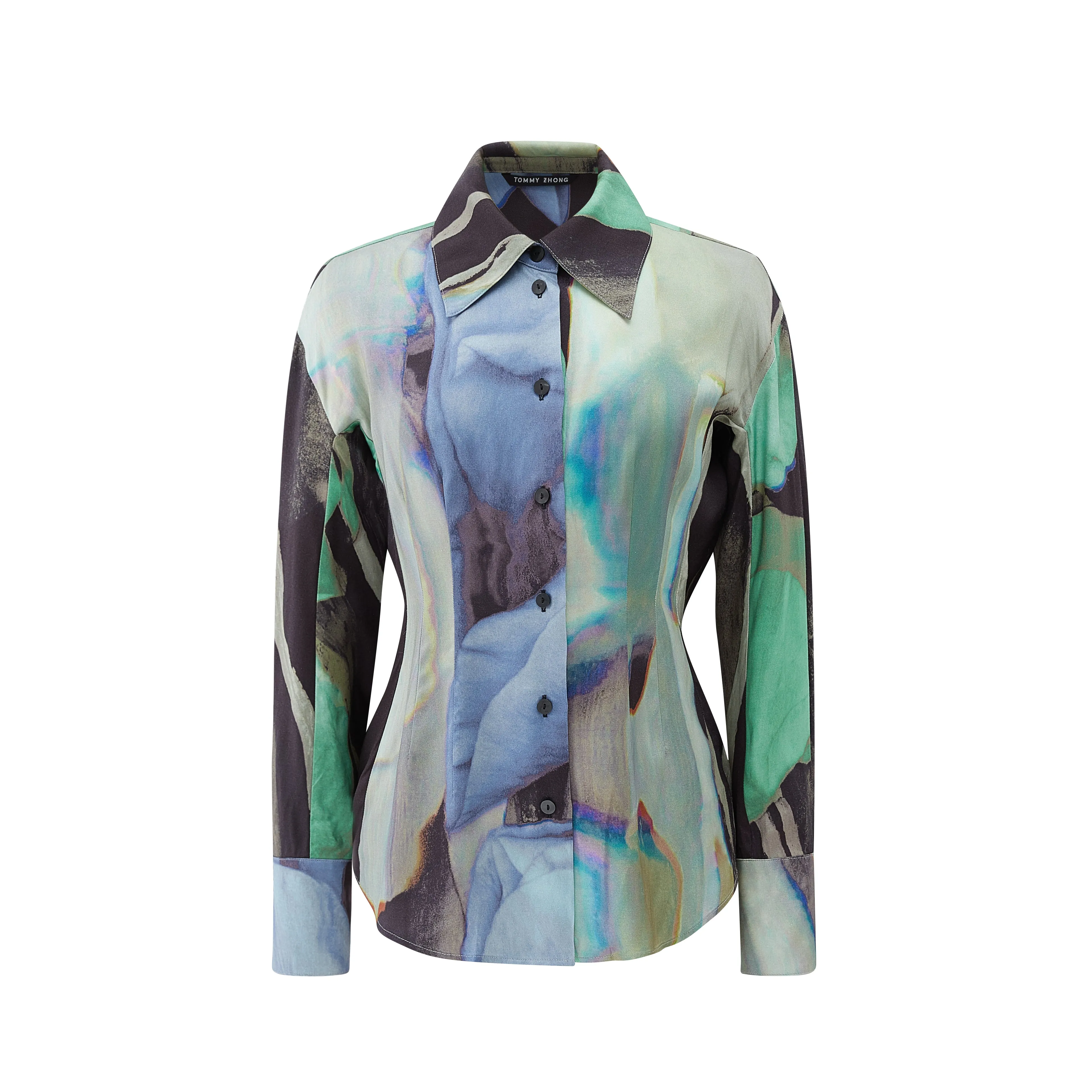 Abstract Print TZ Shirt