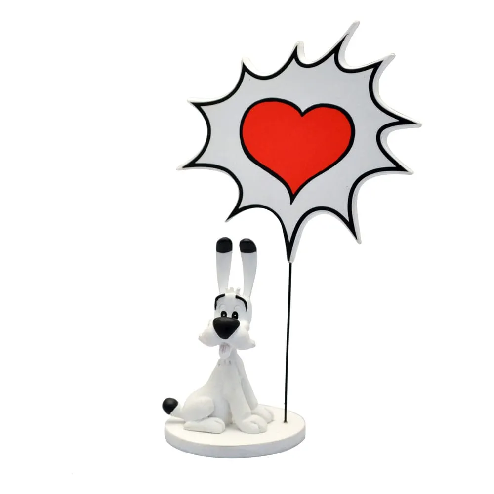 asterix comics speech collection statue dogmatix 15 cm  statues  cartoons  statue