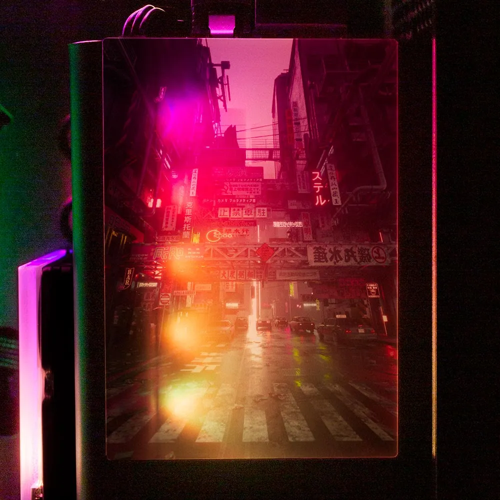 Big Mess RGB SSD Cover Vertical
