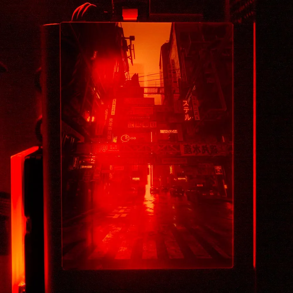 Big Mess RGB SSD Cover Vertical