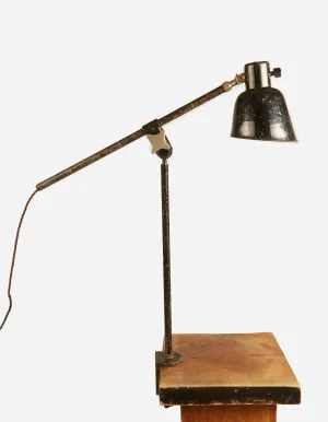 Christian Dell for Bunte und Remmler - Telescopic Clamp Lamp