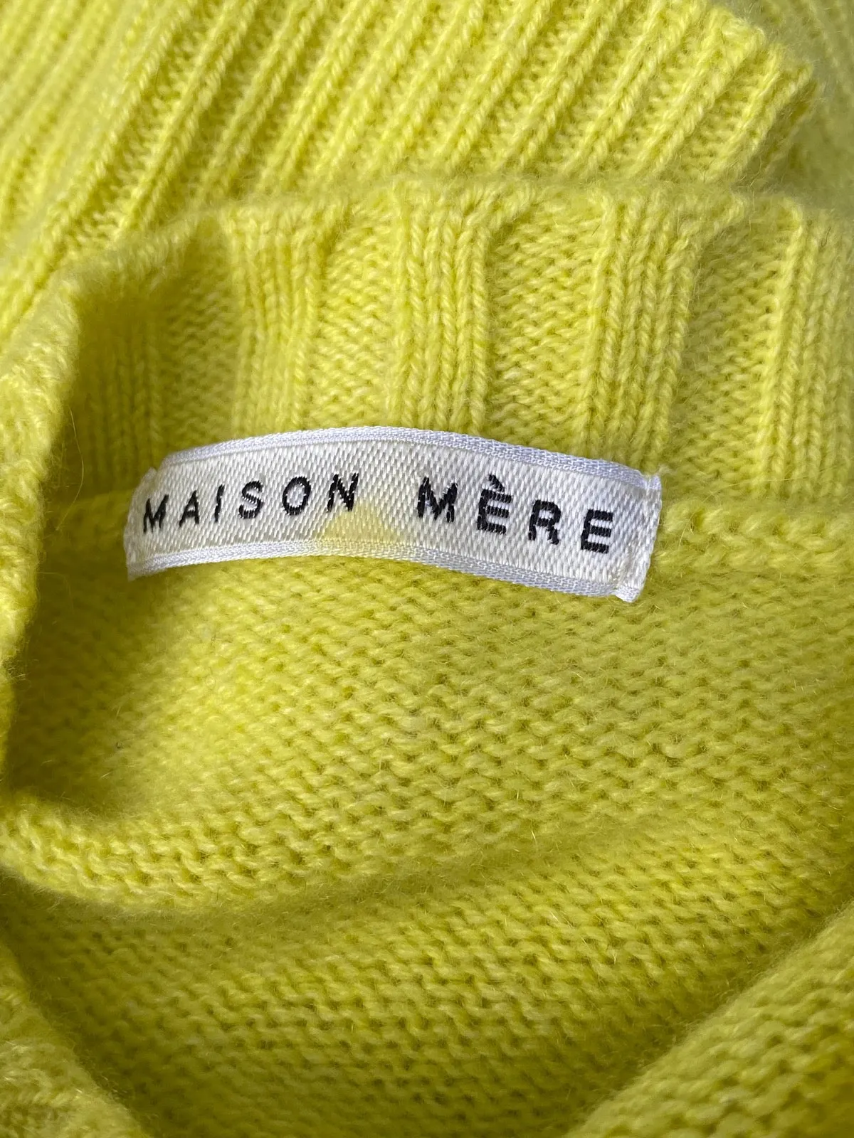 MAISON MRE Cashmere Jumper Size S