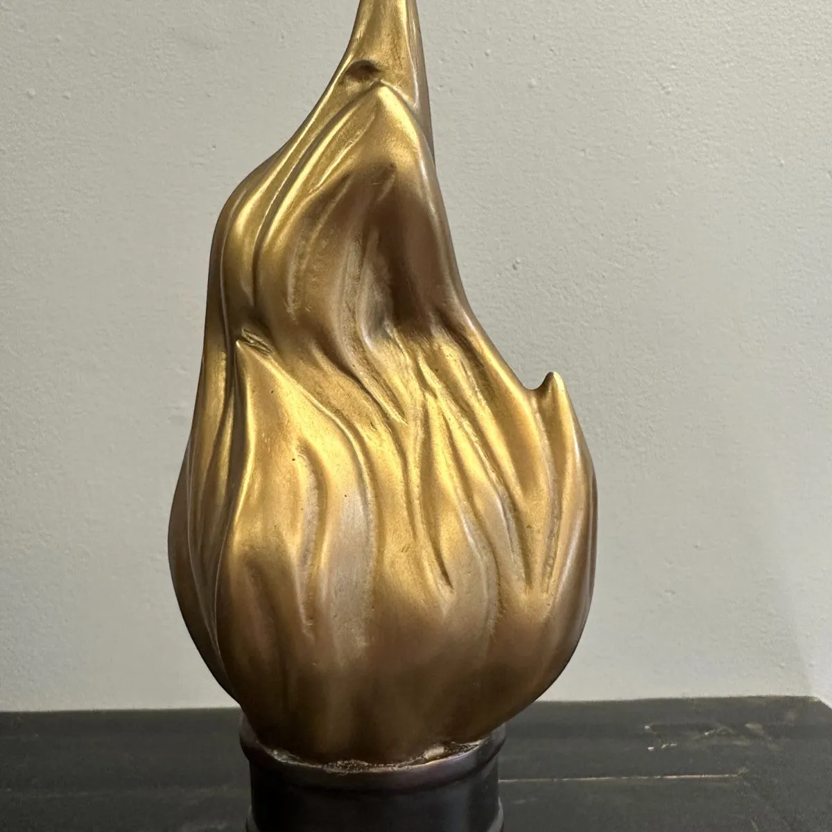 Pair of Bronze Torches