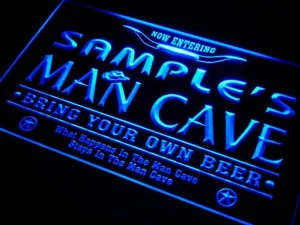 pb Name  Custom Man Cave  Bar Neon Light Light Signs