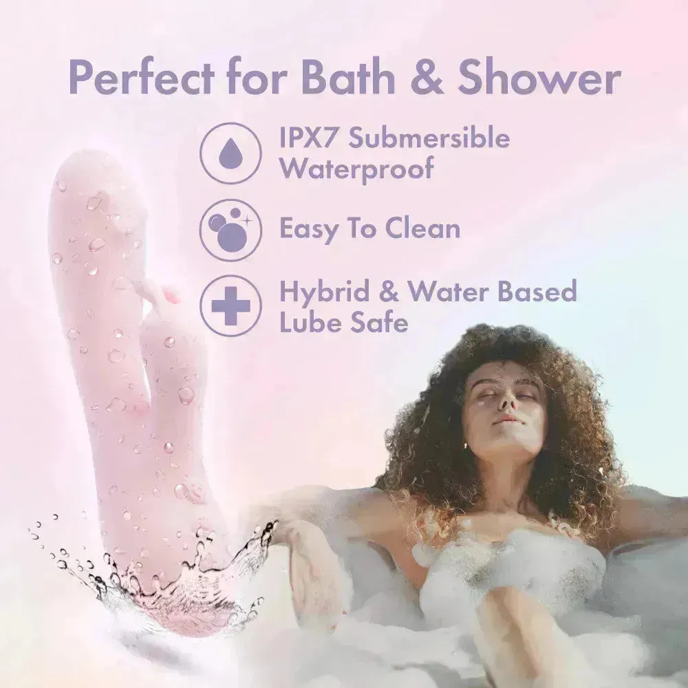 Play With Me - Fairy Flutter -  19.7 cm USB Rechargeable Rabbit Vibrator
