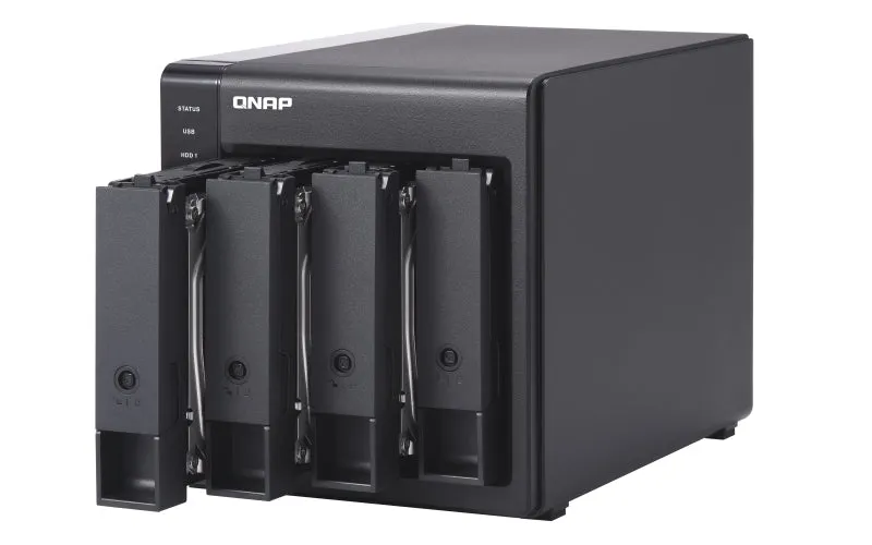 Qnap Tr-004 - Hard Drive Array - 0 Tb - 4 Bays (Sata-300) - Usb 3.2 Gen 1 (External)