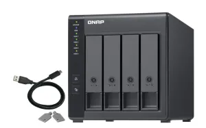 Qnap Tr-004 - Hard Drive Array - 0 Tb - 4 Bays (Sata-300) - Usb 3.2 Gen 1 (External)