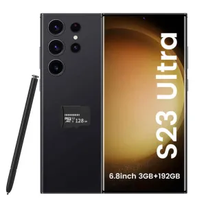 S23 Ultra 4G Unlocked Smartphone, هاتف ذكي S23 Ultra 4G مفتوح، شاشة