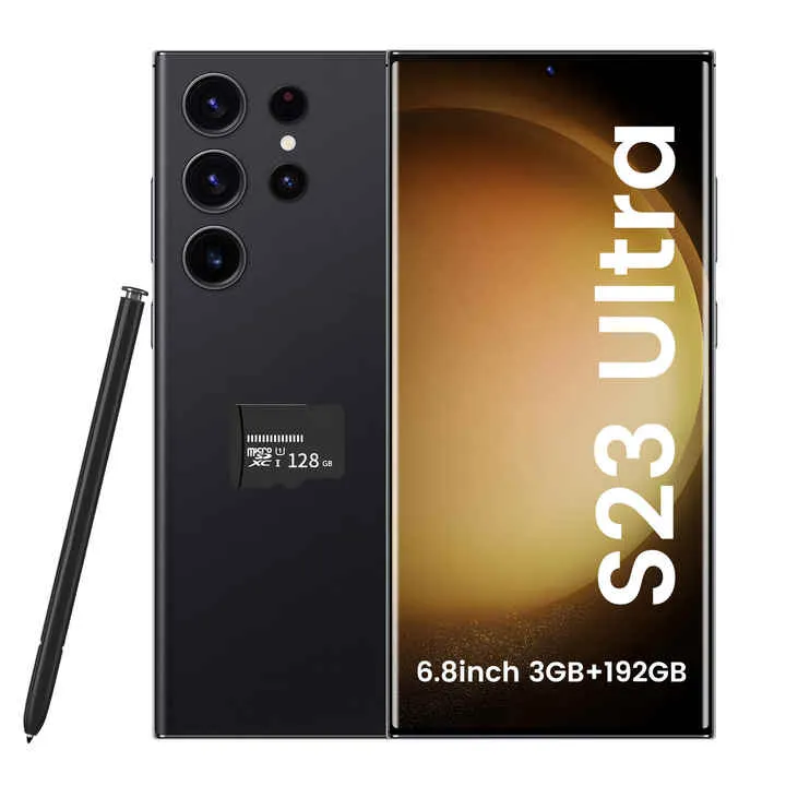 S23 Ultra 4G Unlocked Smartphone, هاتف ذكي S23 Ultra 4G مفتوح، شاشة