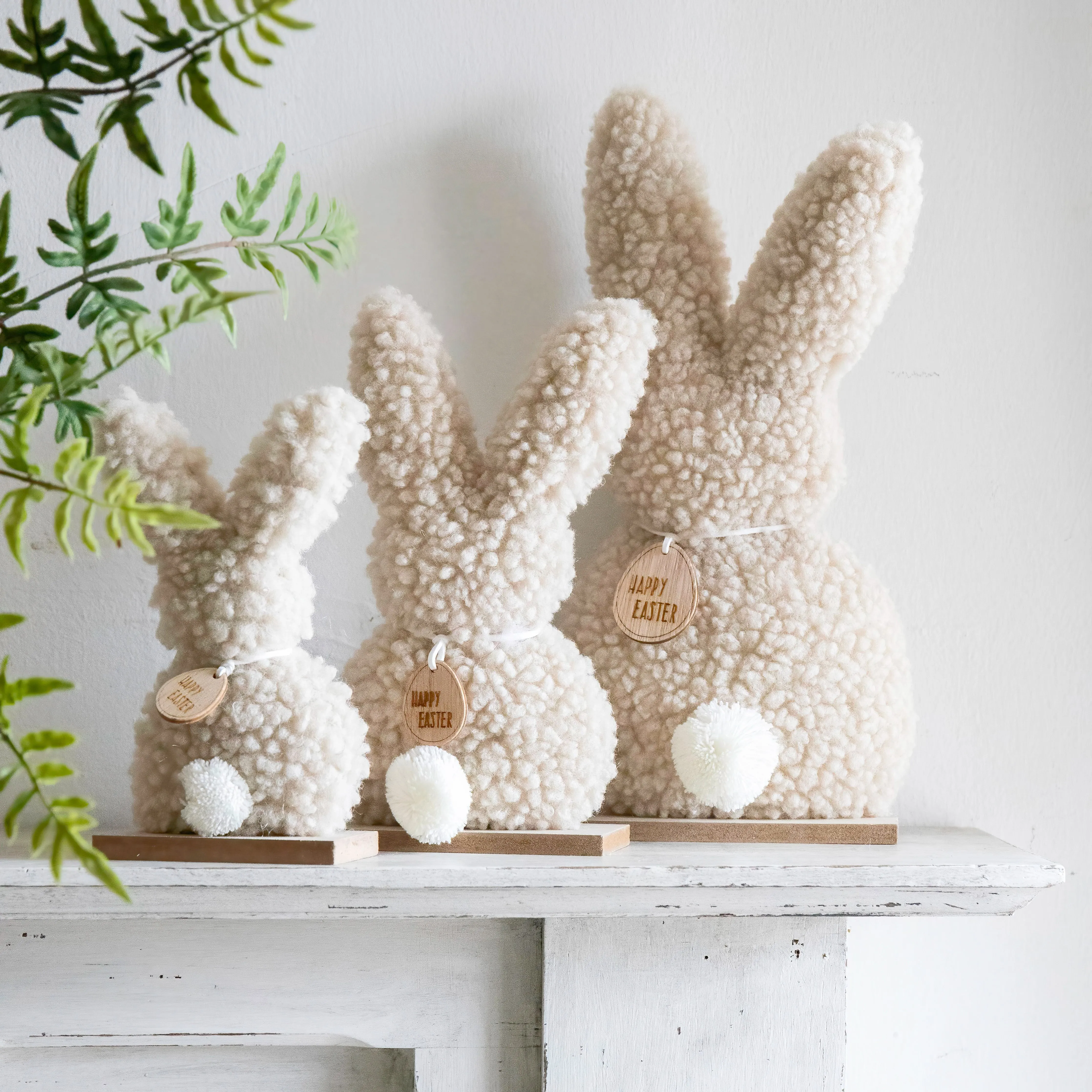 Super Soft Bunny Ornaments - 3 Sizes