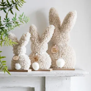 Super Soft Bunny Ornaments - 3 Sizes