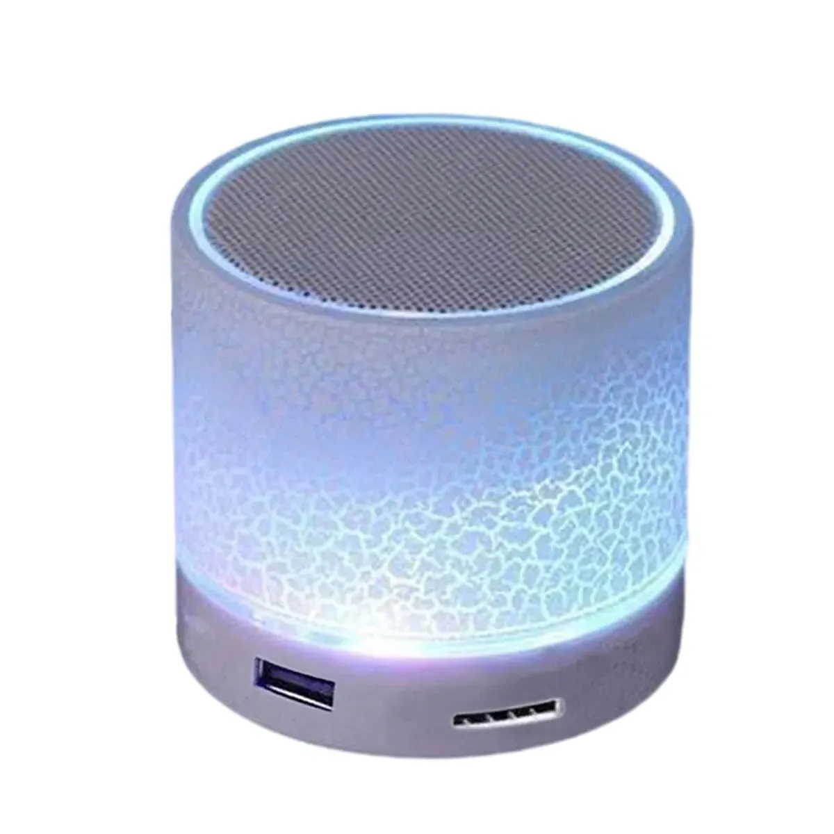 Wireless Mini Speaker with 7-Color LED Light